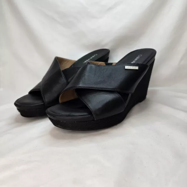 Calvin klein jacolyn wedge on sale