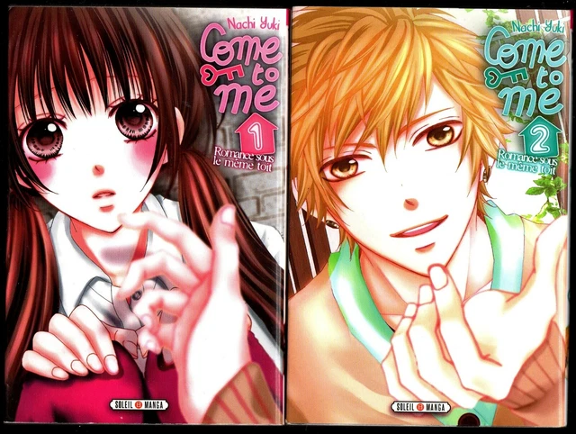 LOT DE 2 MANGA COME TO ME Tome 1 & 2 Nachi Yuki VF - SHOJO SOLEIL EUR 9
