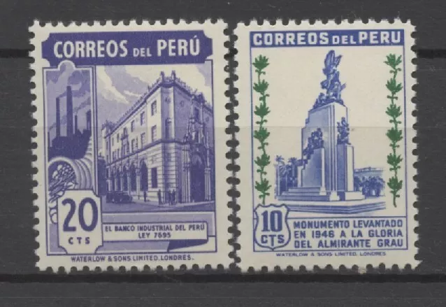 No: 108637 - PERU - LOT OF 2 OLD STAMPS - MNH!!