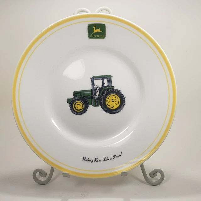 Gibson John Deere 9" Dinner Plate Nothing Runs Like a Deere!