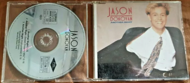 CD MAXI SINGLE CDS JASON DONOVAN ANOTHER NIGHT REMIXES PWL SAW Kylie Minogue