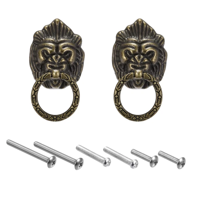 Drawer Knobs, 1.97" Dresser Handle Cupboard Pull for Furniture Part, 2Pcs Bronze