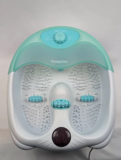 Woolworths Pampering Bubble Foot Spa With Jacuzzi Vibrating Massage With Heat