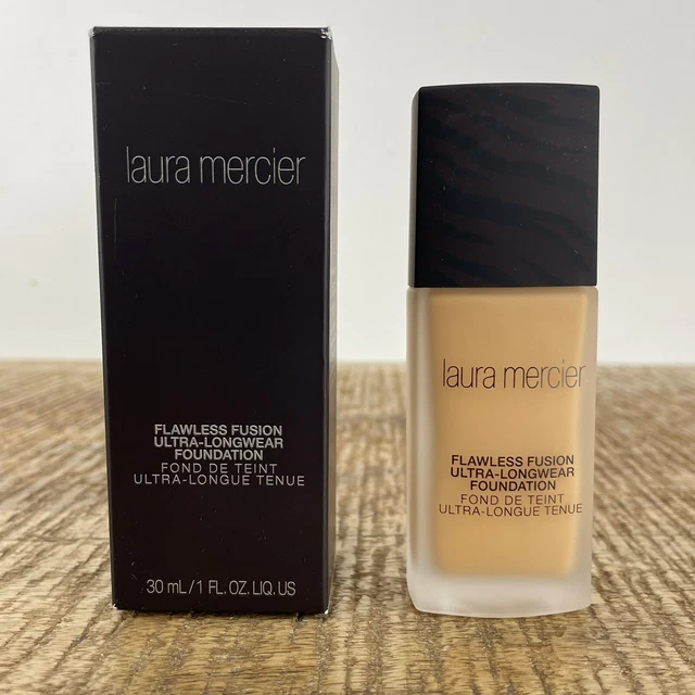 Base Laura Mercier Flawless Fusion Ultra-Longwear 2W2 Butterscotch 1 oz Nueva en caja