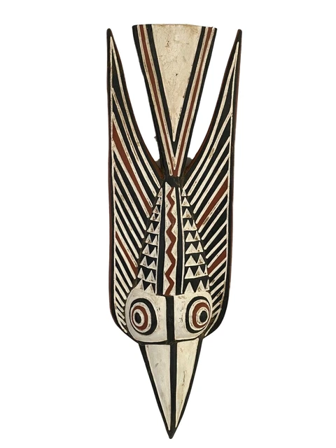 Bobo Bird Dance Mask Helmet Burkina Faso 26" H