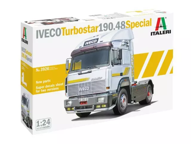 1:24 Italeri Iveco Turbostar 190.48 Special Truck Camion Kit IT3926 Modellino