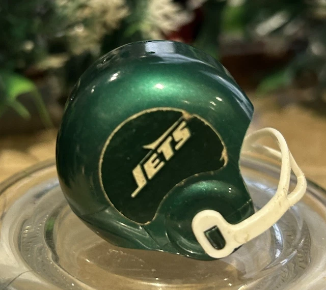 VINTAGE MINIATURE NFL Football Helmet Vending Capsule New York Jets