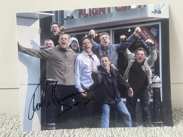 Green Street Photo Signed Charlie Hunnam