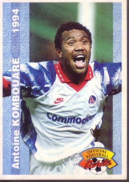Carte Panini Paul Le Guen Paris SG - Saison 1994 - Édition Officielle