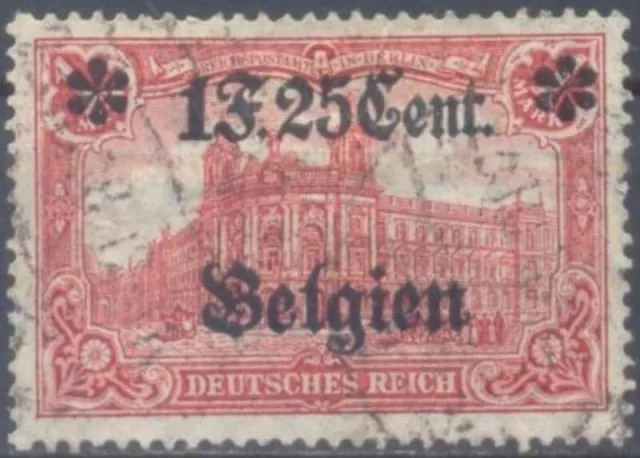 Dt.Besetzung  Mi-Nr.8  Deutschland  Jahrgang 1914 Gestempelt Falz (XD2445)