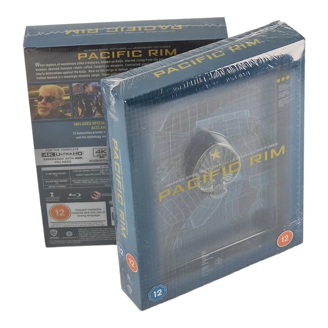 Pacific Rim 4K Blu-ray SteelBook Titans of Cult__Region Free___VF