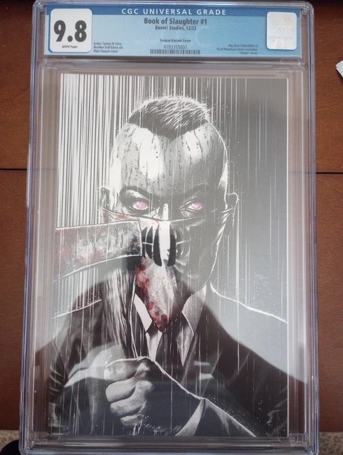 Book Of Slaughter #1 Cgc 9.8 Mico Suayan Exclusive Virgin Variant Cover