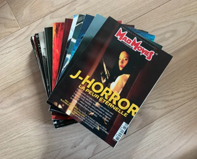 Lot Magazines - Mad movies - 24 numéros - N°69 à 359 - Cinéma Horreur