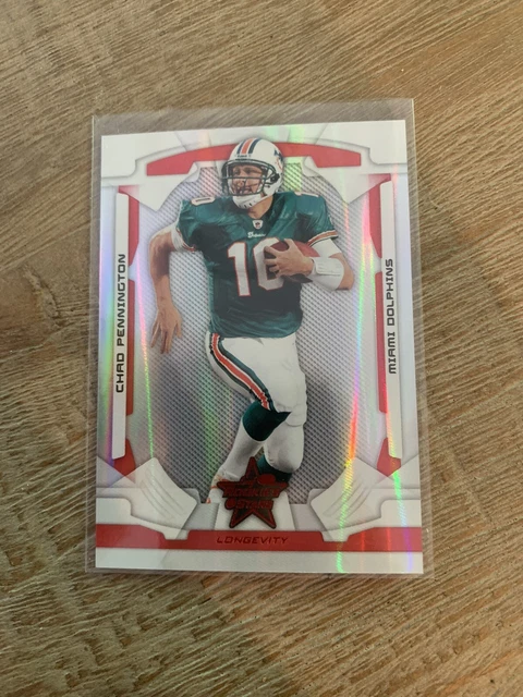 2008 Leaf Rookies and Stars Longevity Ruby #51 Chad Pennington /249 - NM-MT