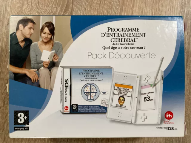 Console nintendo ds lite - Pack découverte Programme entrainement cérébral