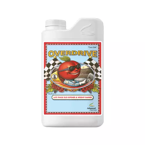 Advanced Nutrients Overdrive 250ml 1L 4L Bud Flower Bloom Enhancer Hydroponics 3