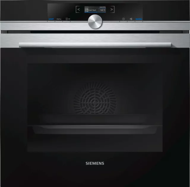 Siemens HB674GBS1 Edelstahl Backofen Einbaubackofen, Pyrolyse EEK:A+