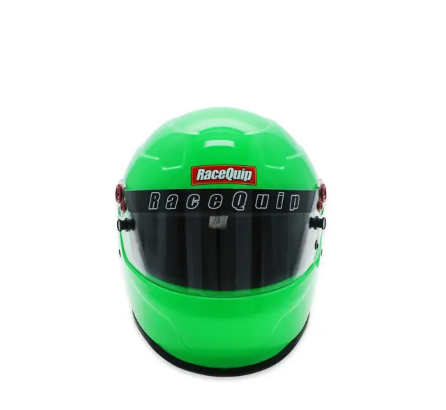 RaceQuip PRO20 Full Face Helmet Fluorescent Green