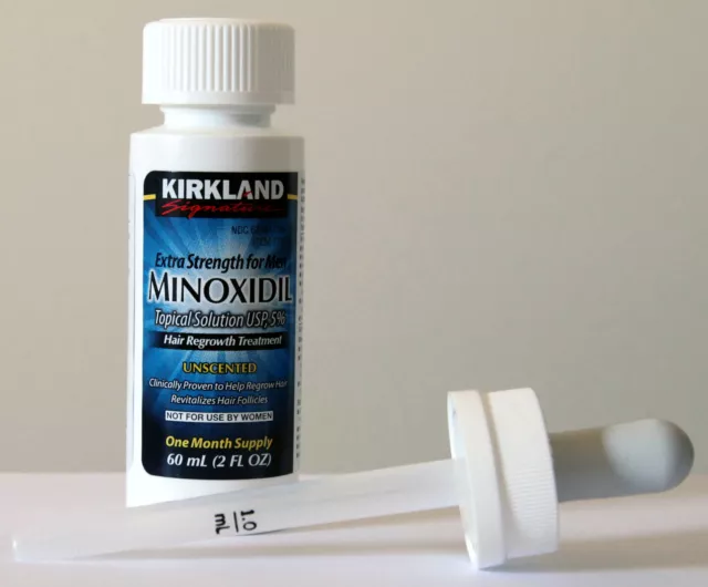 1 Month Kirkland Minoxidil 5% Mens Hair Loss Regrowth Generic Treatment