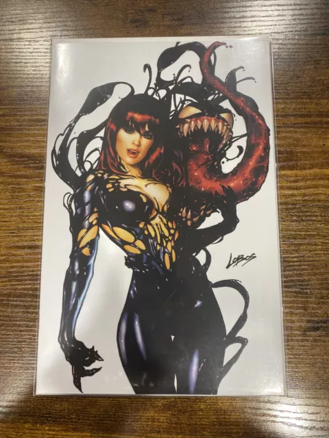 Amazing Spider-Man #21 * Nm+ * Lobos Virgin Venom Mary Jane Variant Venomized