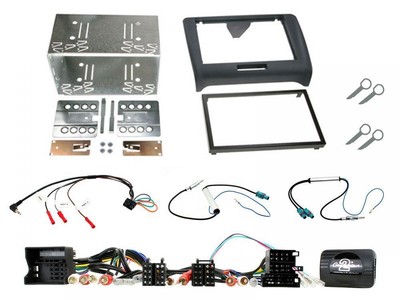 COMANDI dello sterzo per adattarsi AUDI TT 2006-14 STEREO Doppio DIN Kit di montaggio 