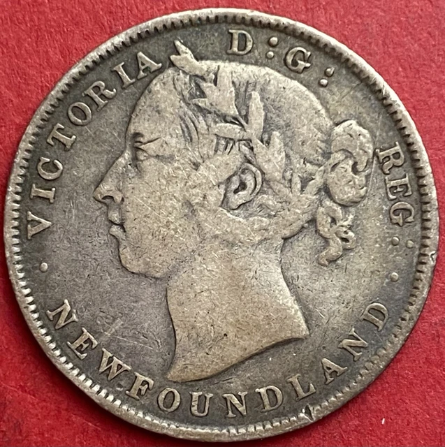 1896 Newfoundland 20 Cents Small 96 - Fine - Lot#7140