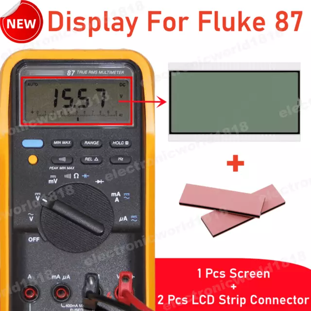 For Fluke 87 True RMS Industrial Multimeter LCD Display Screen Replacement Parts