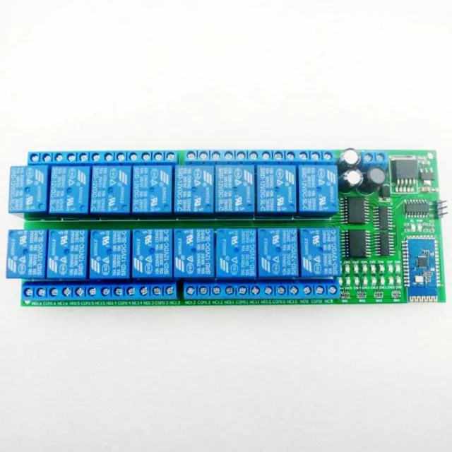 12V 16 Channel Android Bluetooth Relay Board Wireless Remote Control Swith