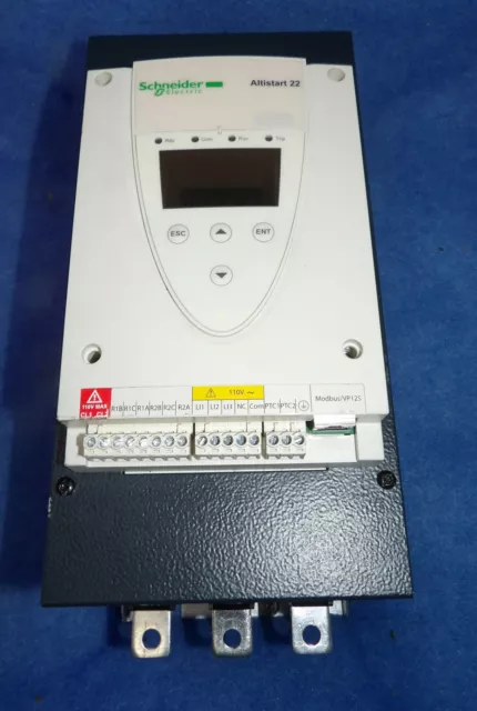 Schneider Electric Altistart ATS22C14S6U 140A 3 Phase 50/60Hz Soft Start + 1 ...