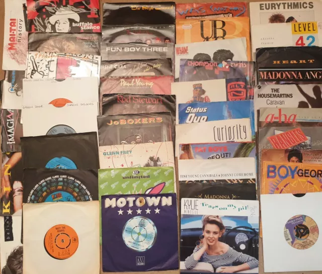 Vinyl Schallplatten: 1400+ 7" Singles 60er-90er Jahre: £ 2,75 pro KOSTENLOSER VERSAND kaufen 7 erhalten Sie 1 GRATIS! 3