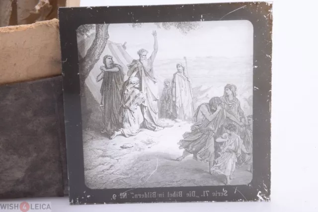 ✅ Gustave Dore Bible Picture Glass Magic Lantern Projection Slide 39