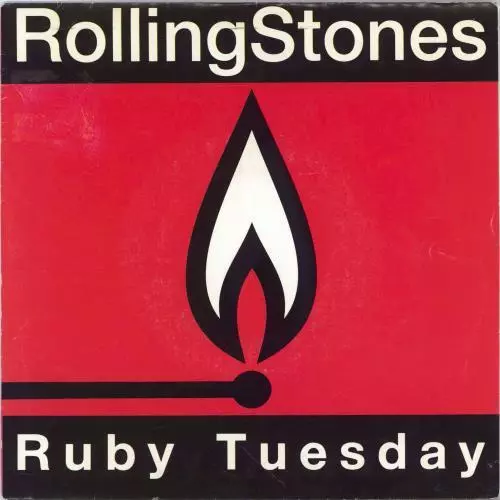 Rolling Stones Ruby Tuesday 7" vinyl single record SPA promo