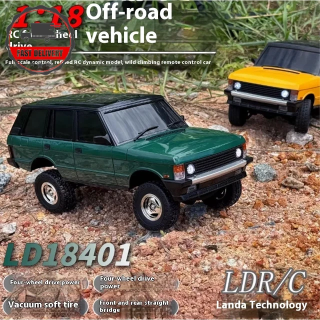LANDA LD18401 1/18 Simulation Off-Road Remote Control Car Range Rover ...