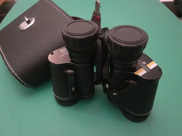 Binocolo Antares 8 x 30 con custodia, usato di qualità, vintage