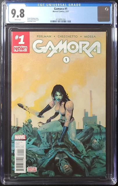 Gamora #1 (2017) CGC 9.8 NM/MT - 1st Gamora Solo Series - Marvel - Minor Key