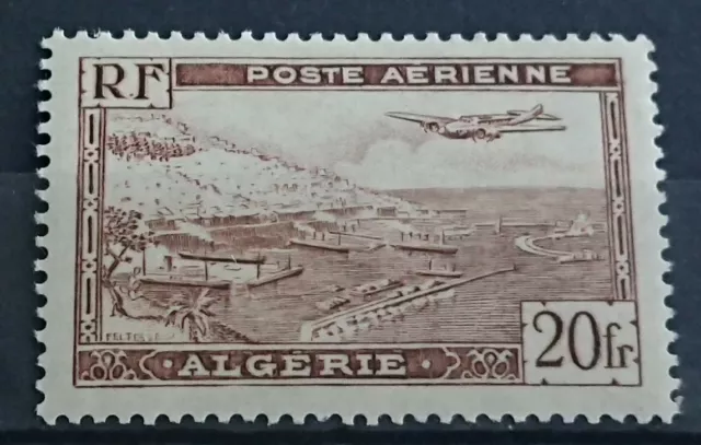 Algérie Colonie Française Timbre PA N° 4 / Neuf** / 1946-47