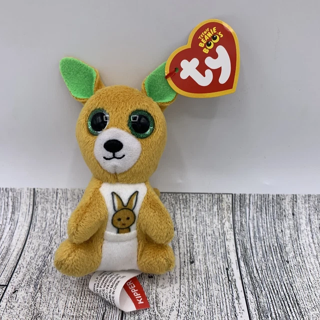 KIPPER THE KANGAROO Ty Teenie Beanie Boos Birthday January 28th ...