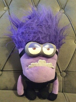 evil purple minion plush evil purple minion plush