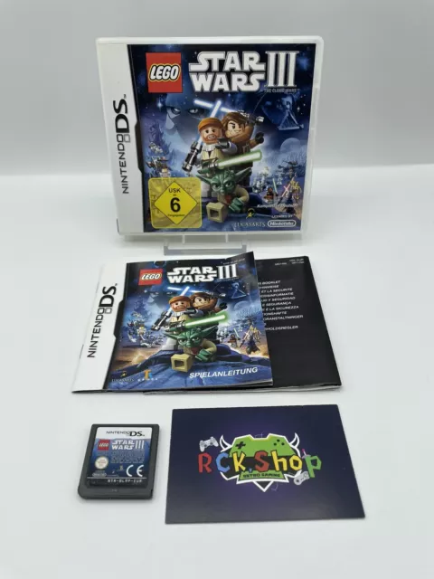 Nintendo - DS - Spiel - Lego Star Wars III The Clone Wars - gebraucht - OVP