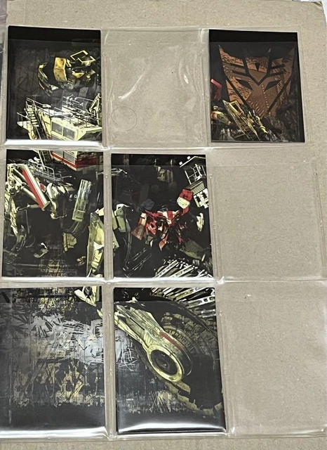 Ensemble de cartes Devastator de cartes à collectionner Transformers