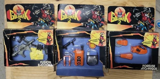 Figurine CEJI Arbois A2 Goldorak Aqua Laser – 1978, Boîte D'origine Jamais Jouée