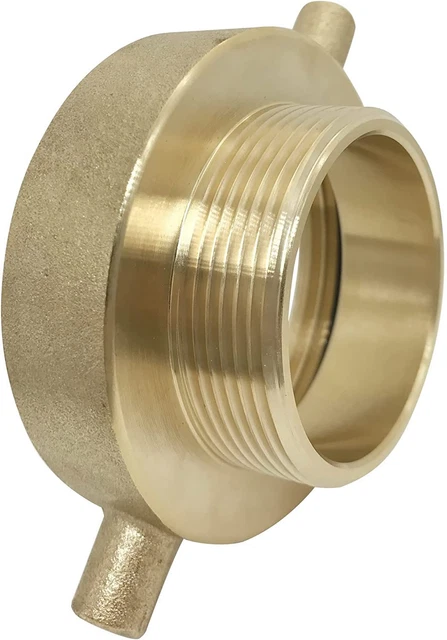 Male Brass Fire Hydrant Adapter with Pin Lug Brass Fire Equipment Hose Adapter