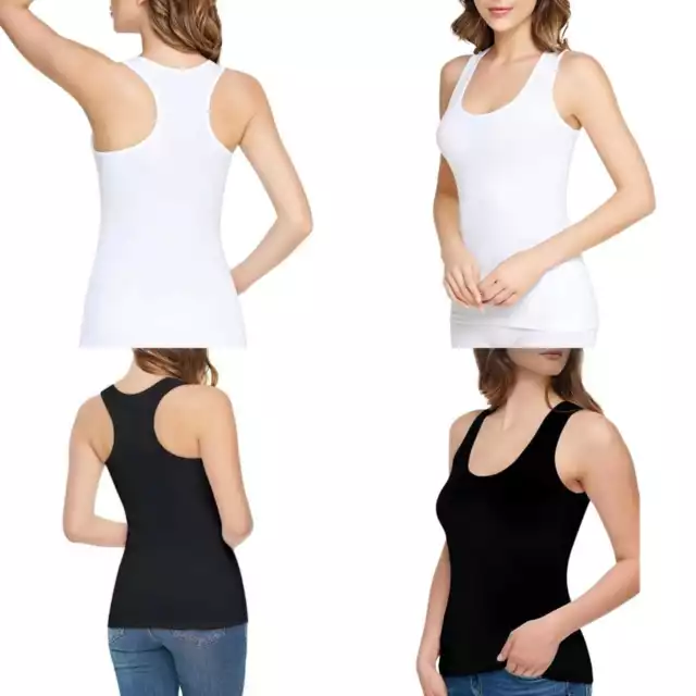 2er-5er Paquete Camisetas de Tirantes Mujer Modal Sport Yoga Top Camisa S-XL