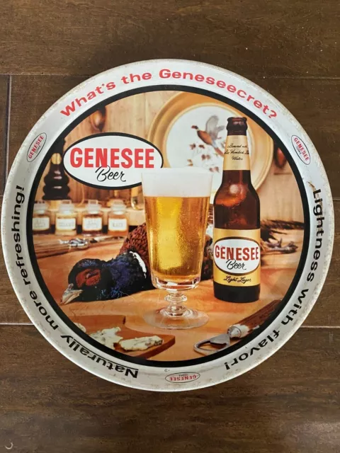 VINTAGE *RARE Genesee Turkey Beer Tray