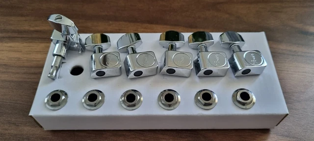 Kotflügel Chrom Tuning Maschinen von Standard Strat, passt Strat/Tele