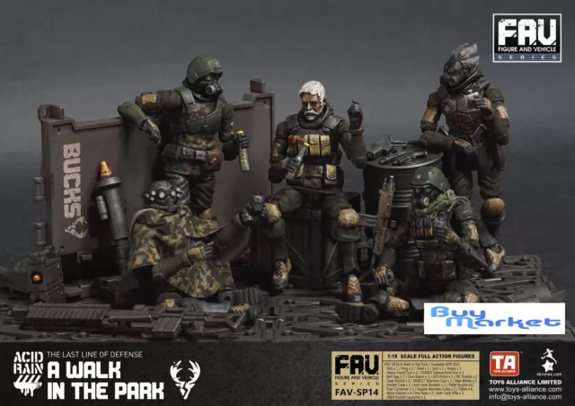 Acid Rain World x TA  FAV-SP14 A Walk in the Park 1:18  SPECIAL Figure Set !!