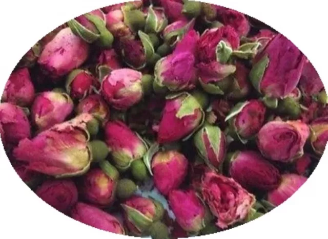Rose Buds Pink/Red Dried