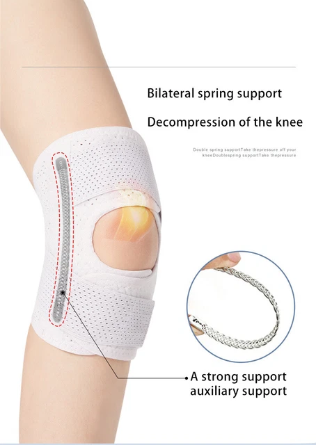 Soporte para rodilla con bisagras desgarro de menisco para correr tendón dolor artritis