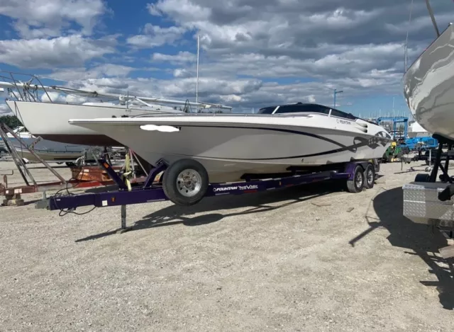 2005 Fountain 35 Lightning LOW HOURS, WITH WHIPPLES MAKING 1600hp 2