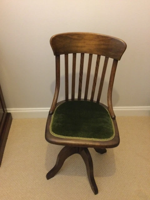 Hillcrest antique swivel office chair